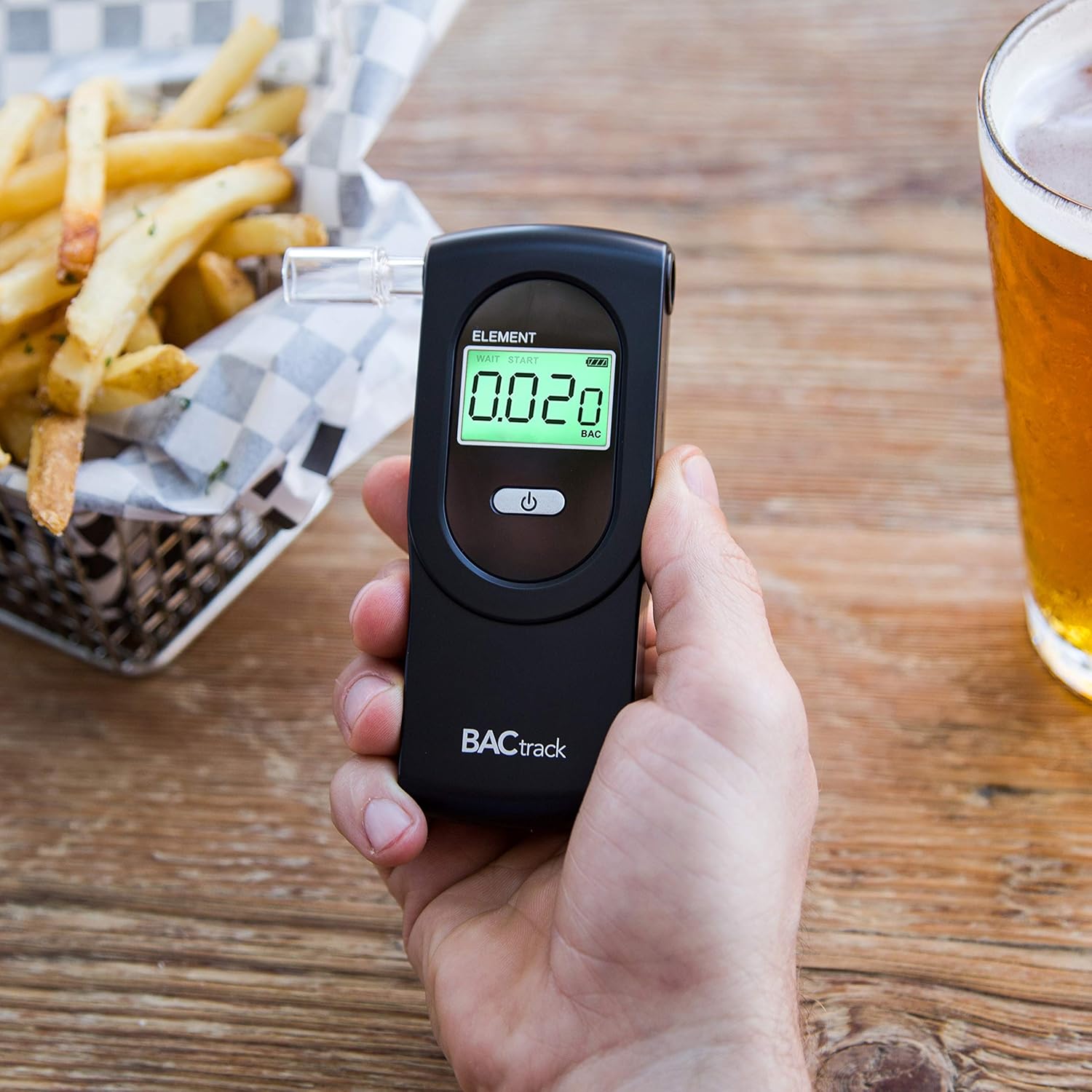 BACtrack Element Breathalyzer | Professional-Grade Accuracy | DOT & NHTSA Compliant | Portable Breath Alcohol Tester for Personal & Professional Use