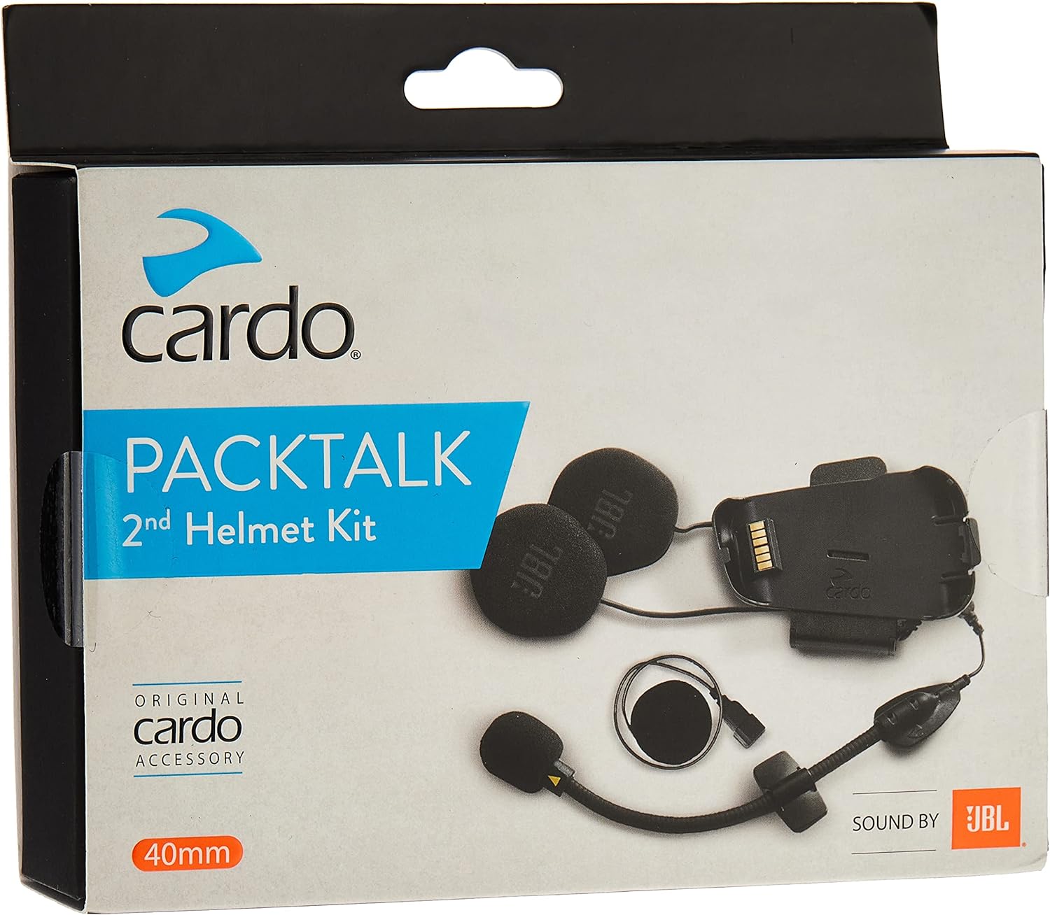 Cardo PACKTALK 2ND Helmet JBL KIT (Will not fit Packtalk Edge) Medium