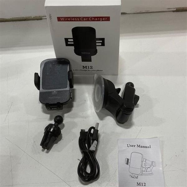 M12 electro magnetic wireless car charger fast charge Shenzhen Icanle Technology