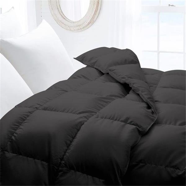 puredown® Goose Feather Comforter Twin Size, All Season Duvet Insert, Ultra Soft 100% Cotton Sh