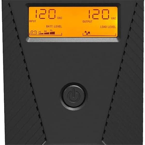 600VA/360W Ups Battery Backup and Surge Protector,Computer Uninterruptible Power Supply Units,S