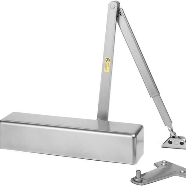 Dynasty Hardware DYN-8500-ALUM Surface Mount Door Closer, Sprayed Aluminum