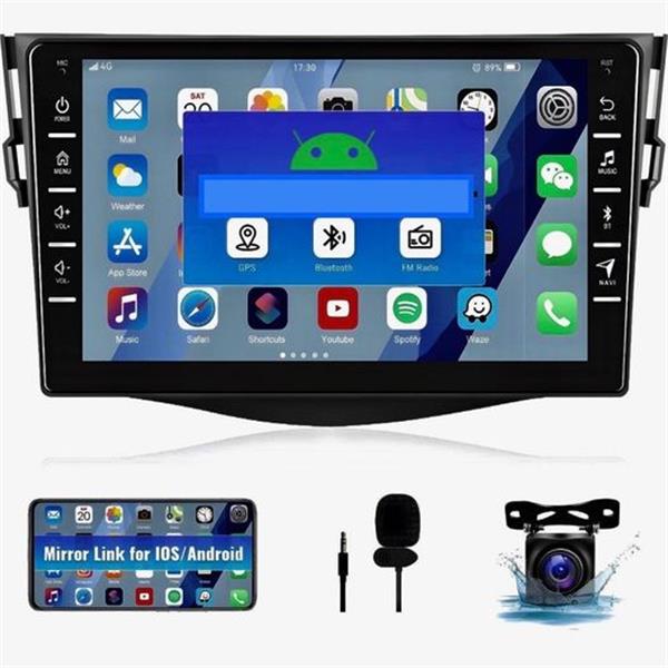 ROINVOU 9212B TOUCHSCREEN CAR MEDIA PLAYER - NAV - IOS/ANDROID MIRROR DOUBLE DIN