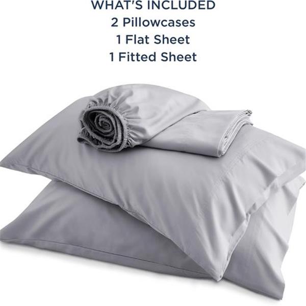 Bedsure King Size Sheet Set, Cooling Sheets King, Rayon Derived from Bamboo, Deep Pocket Up to