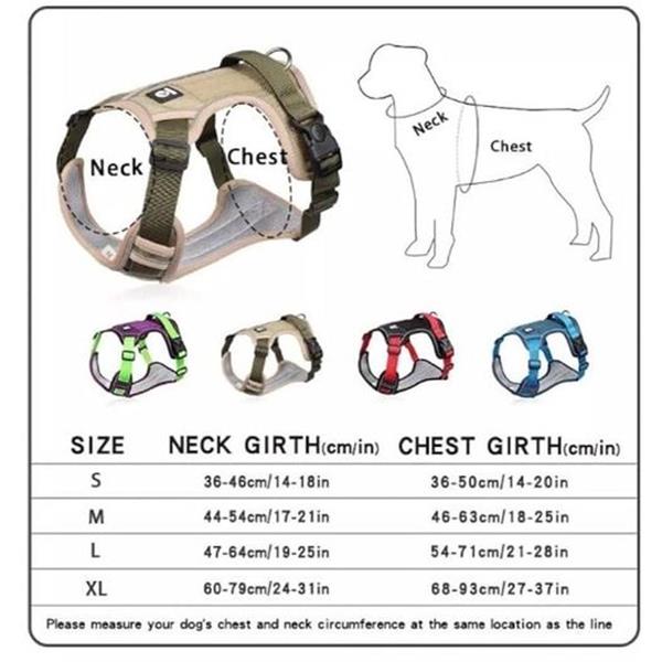 Iconic Creations Tactical Vest Dog Harness Large
