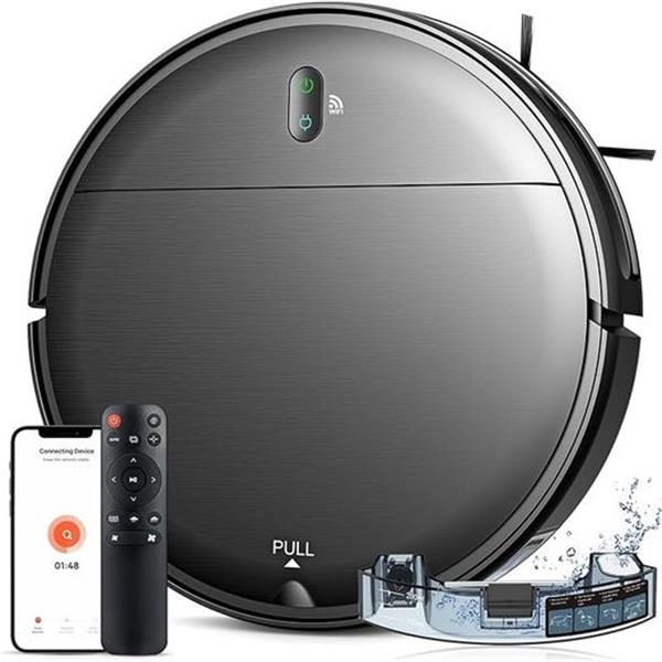 Robot Vacuum and Mop Combo, WiFi/App, Robotic Vacuum Cleaner with Schedule, 2 in 1 Mopping Robo