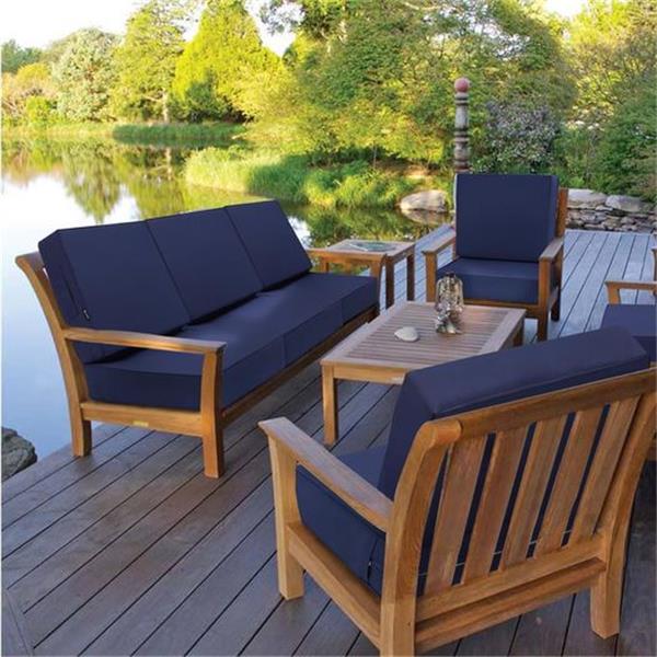 Favoyard Deep Seat Patio Cushion Set 24 x 24 Inch Waterproof Outdoor Chair Cushions for Patio F