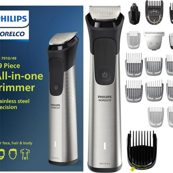 Philips Norelco Multigroom Series 7000, Mens Grooming Kit with Trimmer for Beard, Head, Hair, B