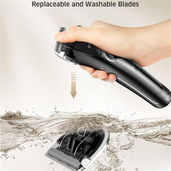 oneisall Dog Clippers for Grooming Thick Curly Hair, Low Noise Dog Grooming Kit with Detachable