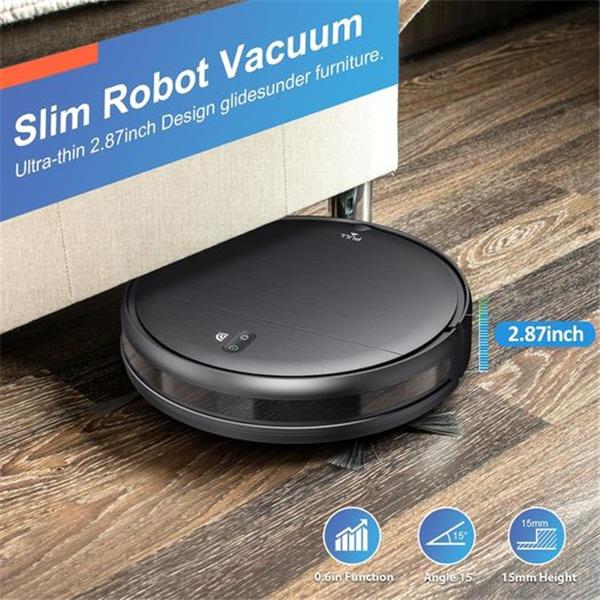 Robot Vacuum and Mop Combo, WiFi/App, Robotic Vacuum Cleaner with Schedule, 2 in 1 Mopping Robo