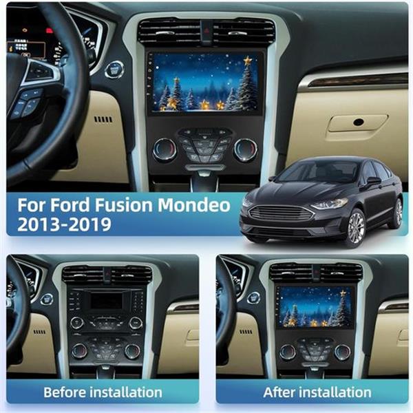 2GB+32GB for Ford Fusion Mondeo 2013-2019 Radio - Android 13 Ford Stereo - Wireless Carplay and