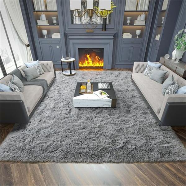 Merelax Soft Modern Indoor Large Shaggy Rug for Livingroom Bedroom Dorm Kids Room Home Decorati