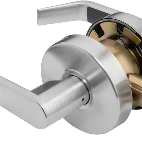 Dynasty Hardware AUG-30-26D Grade 2 Commercial Duty Passage Lever, ADA, Satin Chrome Finish