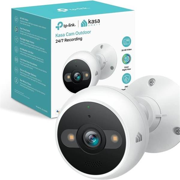 Kasa Smart 2K QHD Security Camera Outdoor Wired, IP65, Starlight Sensor & 98Ft Night Vision, Mo