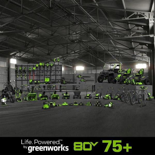 Greenworks Pro 80V (145 MPH / 580 CFM) Brushless Cordless Axial Blower, Tool Only BLB482