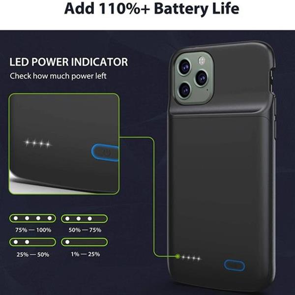 Battery Case for iPhone 11 Pro, 4800mAh.