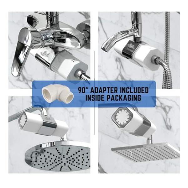 Showerhead Filter System Hard Water Filter I Water Filter Shower I Chlorine Filter, Healthy Ski