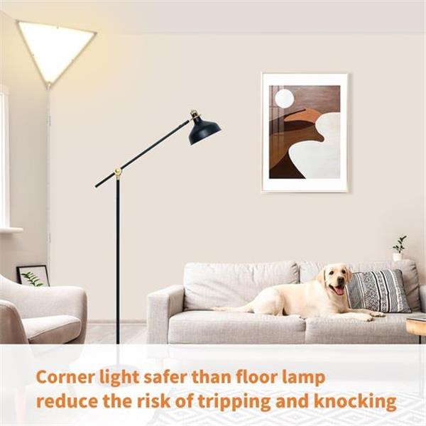 Upgraded Corner Light, 20W 2000LM LED Triangle Corner Lights, Corner Lights for Living room