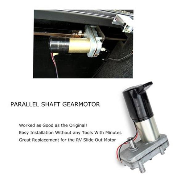 Power Gear RV Slide Out Motor, PN 523900 Power Gear Replacement Gearbox Motor 12V 521976 524327