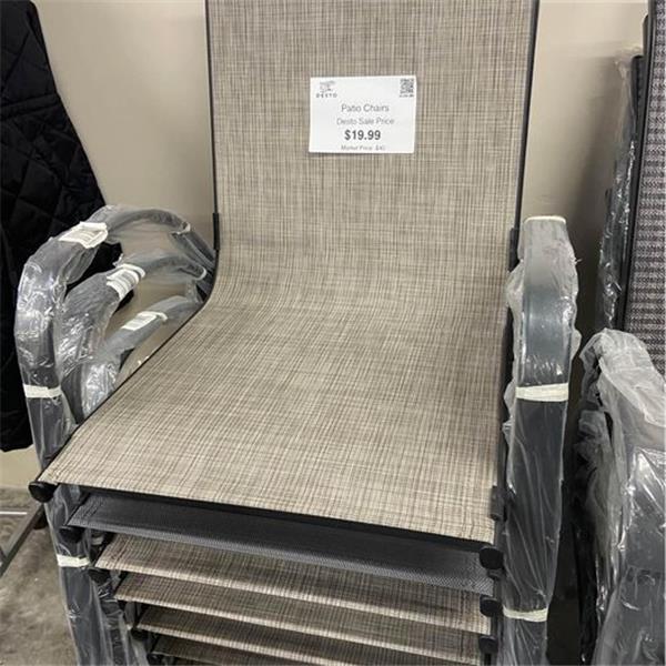 Brand New Patio Chairs with great discount