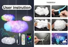 3D Thundercloud Led Light Lantern Set Cotton Cloud Music Sync RGB Color Change