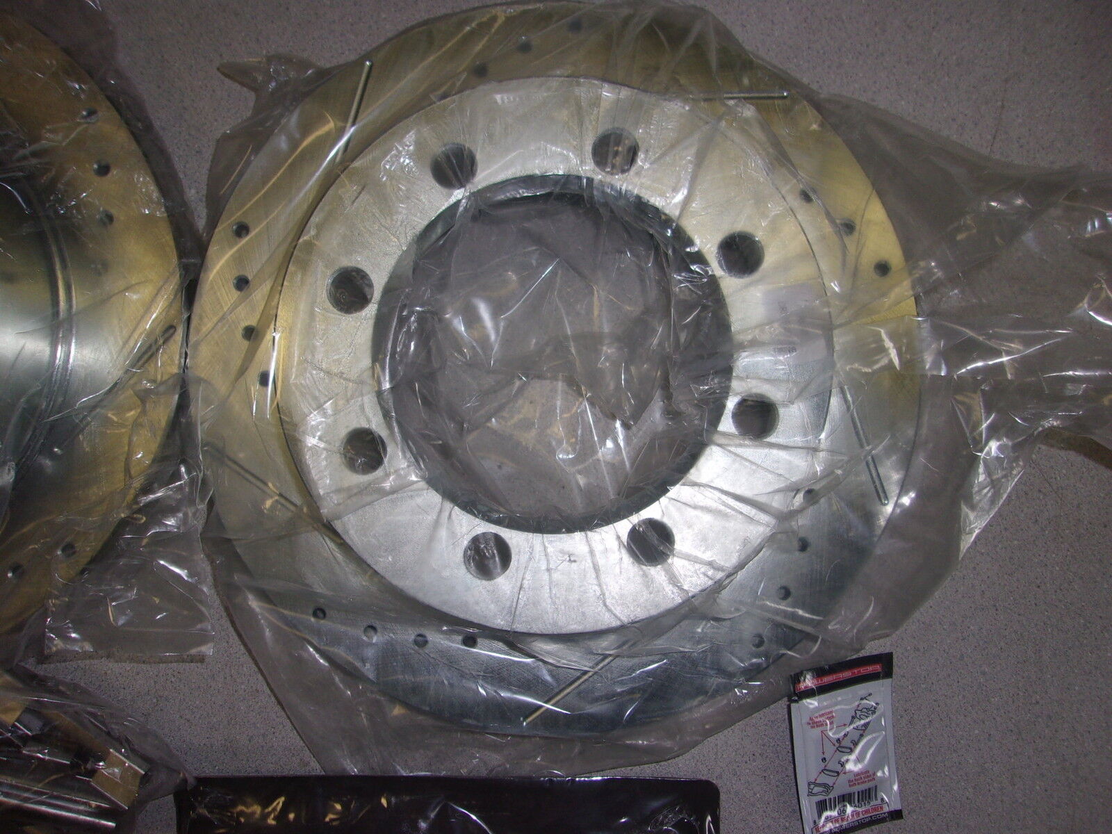 NEW PowerStop Front Brake Rotor Set with Pad & Hardware AR8553XL