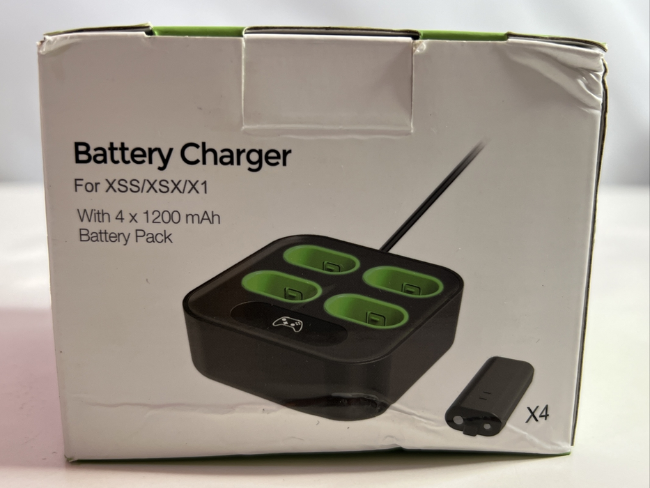 Battery Charger for XSS/XSX/X1 with 4 x 1200mah Battery pack