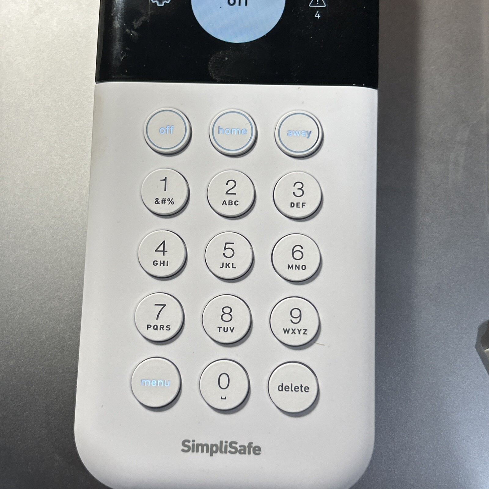 SimpliSafe - Wirelsss Keypad - White